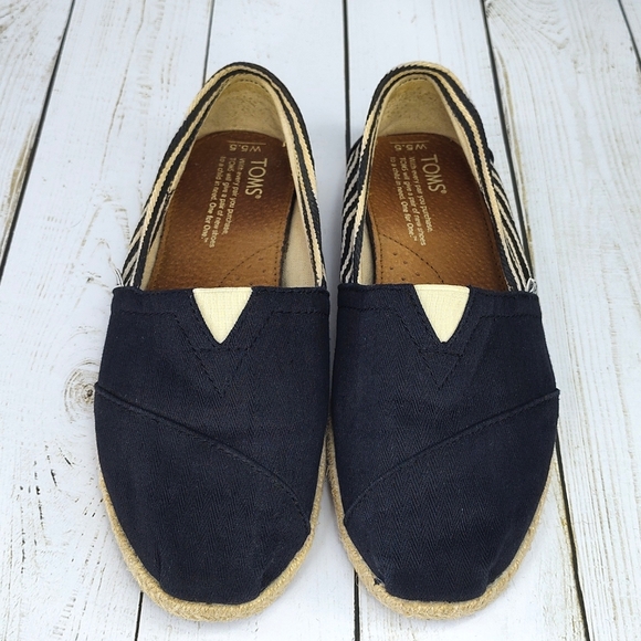 Toms Classic University Rope Espadrille Shoes - Picture 8 of 8